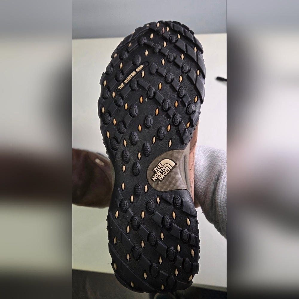 The North Face Primaloft Womens Winter‎ Insulated Brown Boots Back Zip Size 10 - Picture 11 of 13